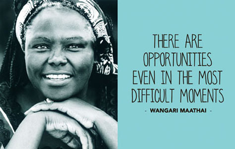 Quote by Wangari Maathai
